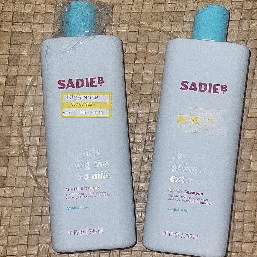 Vanilla Mint Athlete Shampoo for Girls - Blue and White